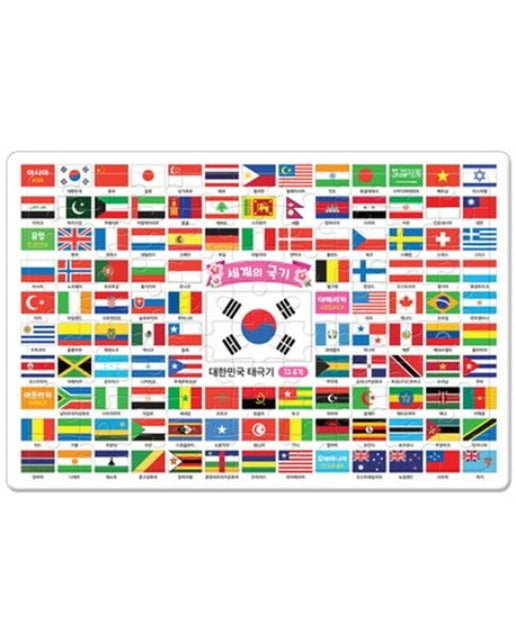 소퍼즐 세계의 국기(72조각) (개정판)