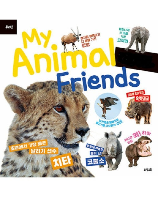 뮤고랑 My Animal Friends 아프리카 동물 : 피규어 미포함 (양장)