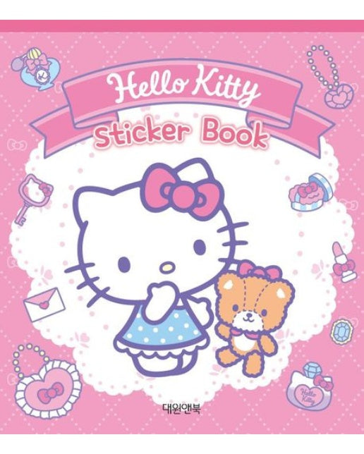 헬로키티 스티커 미니북