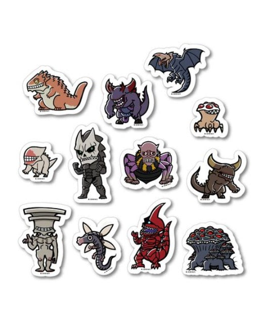 괴수8호 괴수 리무버블 스티커 세트