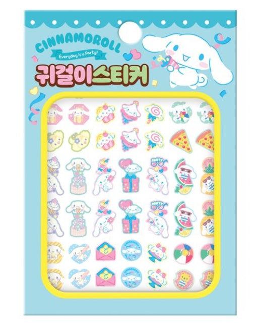 산리오캐릭터즈 시나모롤 귀걸이 스티커