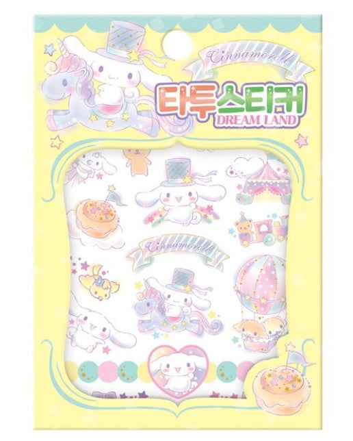산리오캐릭터즈 시나모롤 타투스티커 드림랜드