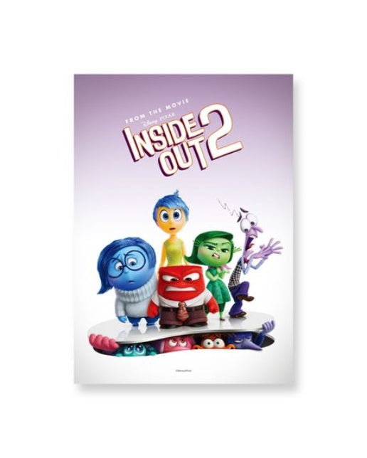 디즈니 픽사 인사이드 아웃 2 A3 펄 포스터 1: 새로운 감정들의 출현