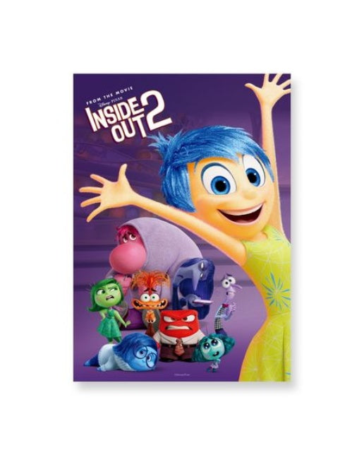 디즈니 픽사 인사이드 아웃 2 A3 펄 포스터 2: 라일리의 감정들