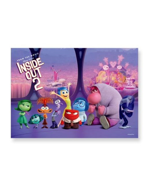 디즈니 픽사 인사이드 아웃 2 A3 펄 포스터 3: 감정 컨트롤 본부