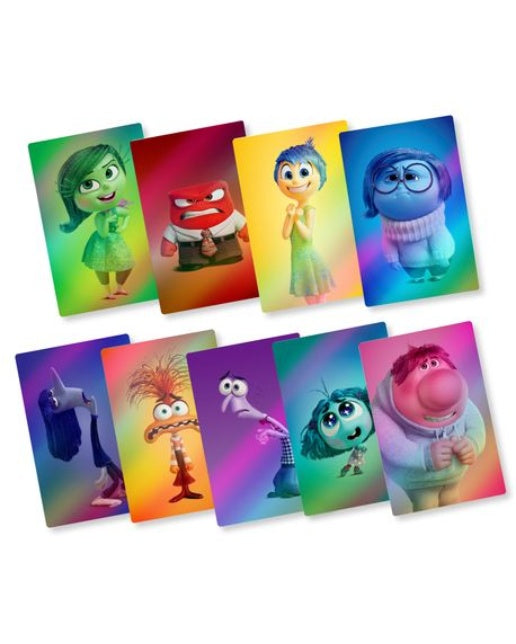 디즈니 픽사 인사이드 아웃 2 캐릭터 홀로그램 포토카드 컬렉션(9매)