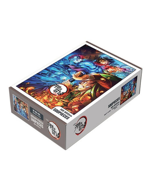 귀멸의 칼날 직소 퍼즐 무한성편 키비주얼 (DF-K05-085) 