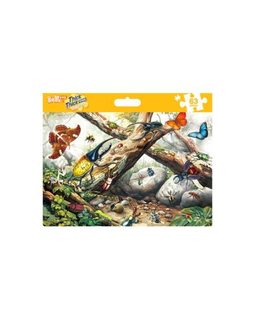 씩씩퍼즐(Thick Thick Puzzle): 곤충의 세계(63조각) (퍼즐)