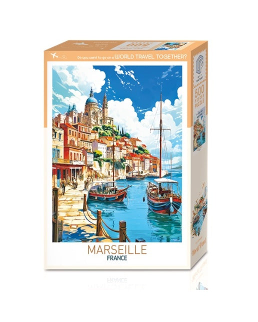  풍경직소퍼즐 500PCS : 프랑스 마르세유 T-DF05-1037