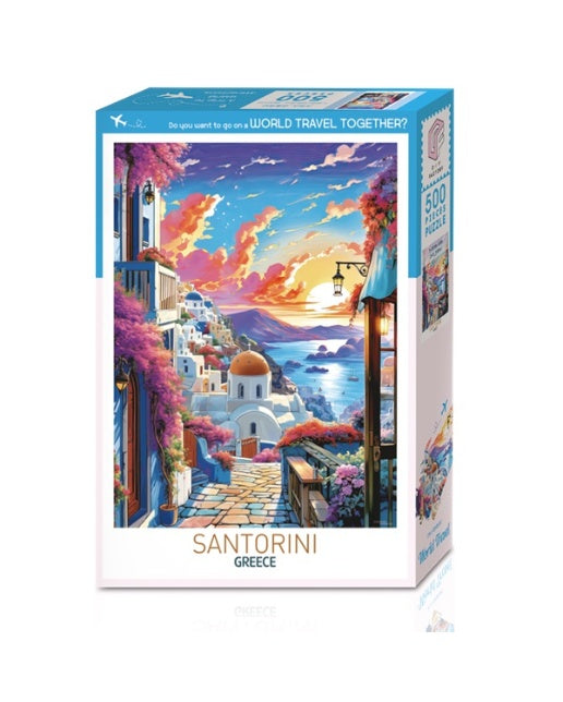 풍경직소퍼즐 500PCS : 그리스 산토리니