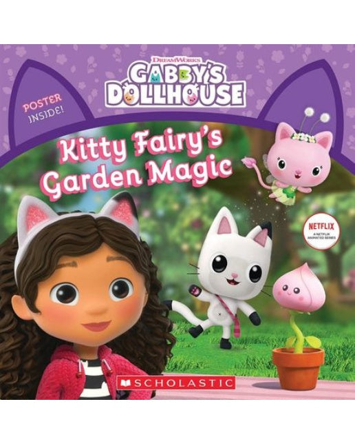 Kitty Fairy's Garden Magic (Gabby's Dollhouse Storybook) (Paperback)