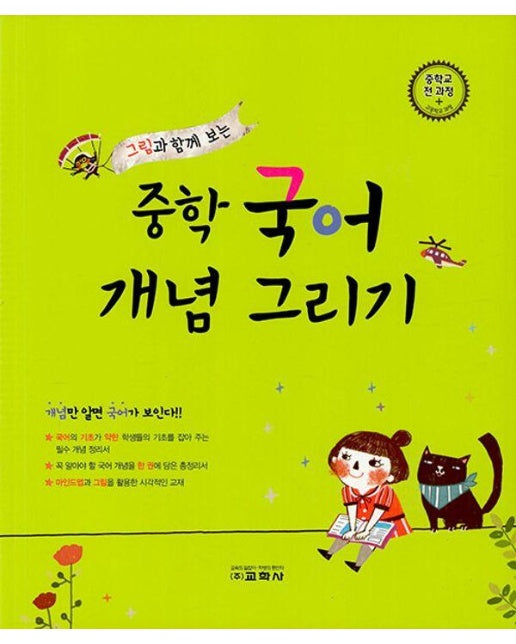 중학 국어 개념 그리기 : 그림과 함께 보는, 중학교 전 과정+고등학교 과정