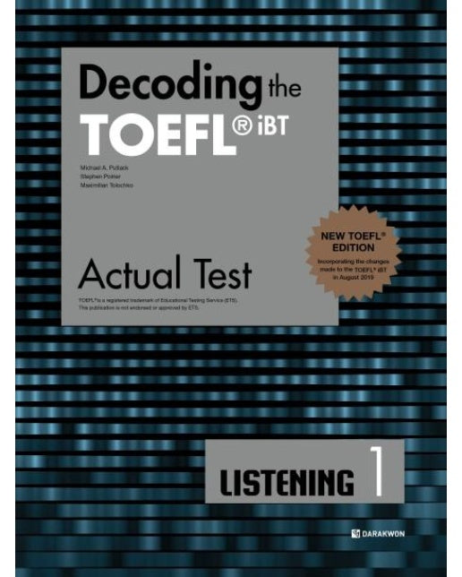 Decoding the TOEFL iBT Actual Test LISTENING 1 - New TOEFL Edition