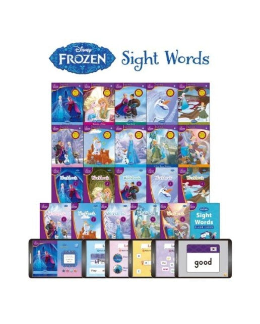 디즈니 겨울왕국 사이트 워드 Disney FROZEN Sight Words