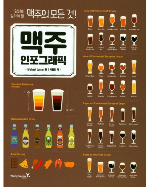 맥주 인포그래픽 (당신이 알아야 할 맥주의 모든 것! | 양장본 Hardcover)