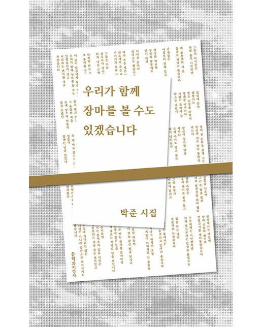 우리가 함께 장마를 볼 수도 있겠습니다 - 문학과지성 시인선 리커버 한정판