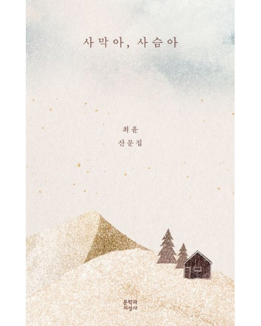 사막아, 사슴아(큰글자도서) (최윤 산문집)