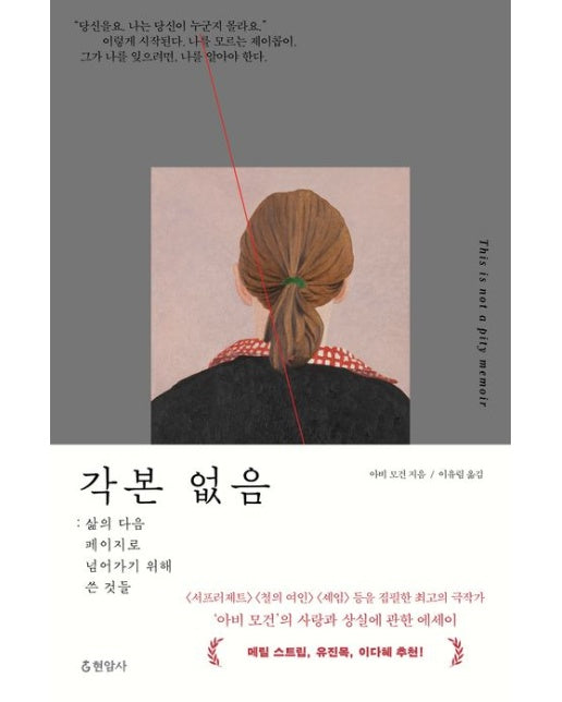 각본 없음 (삶의 다음 페이지로 넘어가기 위해 쓴 것들)