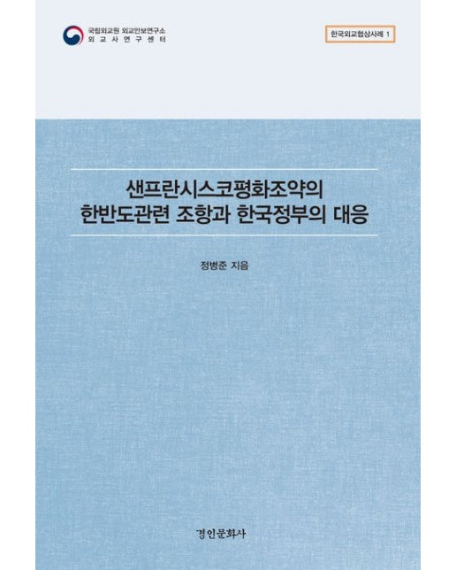 샌프란시스코평화조약의 한반도관련 조항과 한국정부의 대응