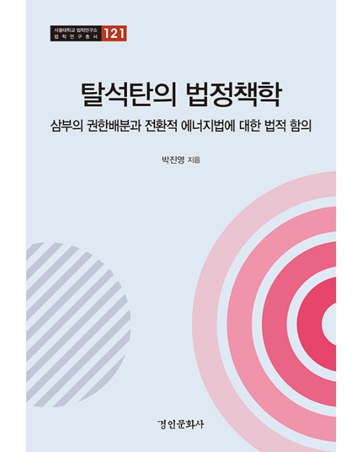 탈석탄의 법정책학 : 삼부의 권한배분과 전환적 에너지법에 대한 법적 함의