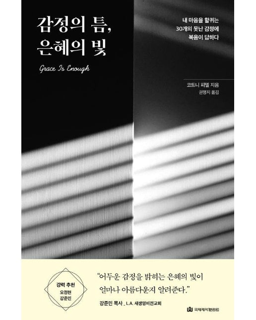 감정의 틈, 은혜의 빛 : 내 마음을 할퀴는 30개의 못난 감정에 복음이 답하다