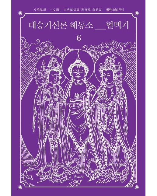 대승기신론 해동소 혈맥기 6 : 元曉思想&#8228;一心觀 大乘起信論 海東疏 血脈記 (양장)