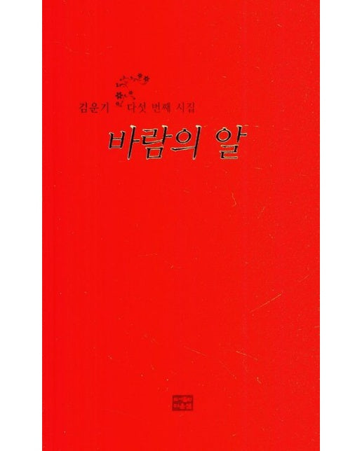 바람의 알(김운기 다섯 번째 시집) (김운기 다섯 번째 시집)