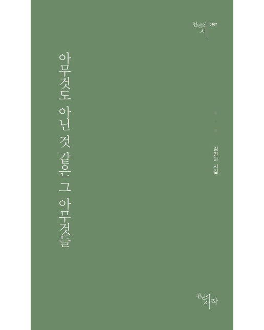 아무것도 아닌 것 같은 그 아무것들 - 천년의 시 167