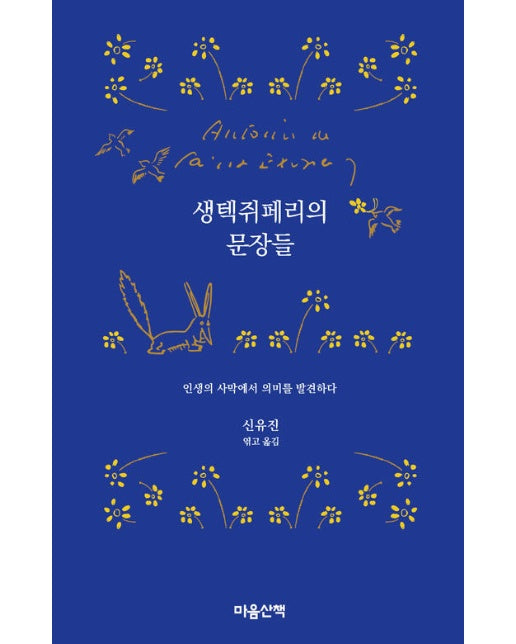 생텍쥐페리의 문장들 : 인생의 사막에서 의미를 발견하다 (양장)