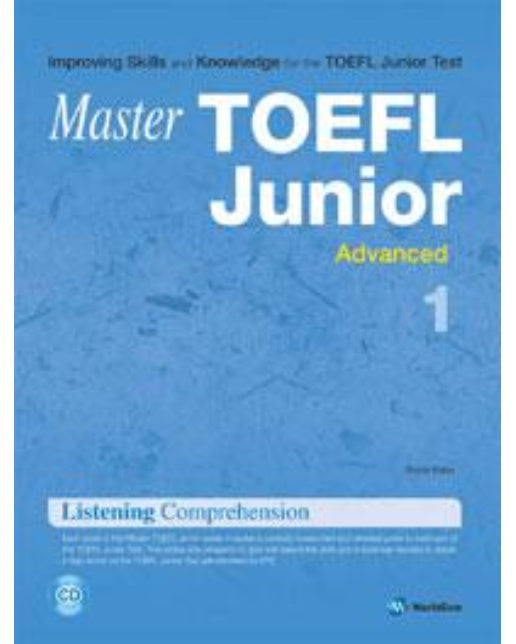 Master TOEFL Junior Listening Comprehension Advanced 1 (Student Book + Answer Key + MP3 CD)