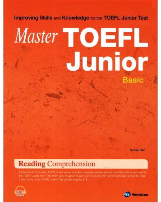 Master Master TOEFL Junior Reading Comprehension Basic