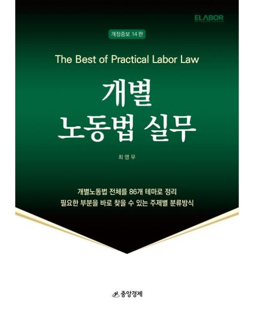 개별 노동법 실무 (개정증보판 14 판)