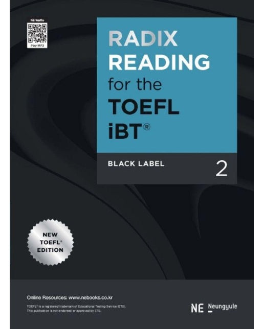 RADIX READING for the TOEFL iBT Black Label 2