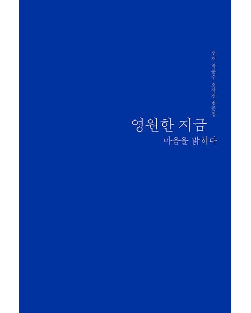 영원한 지금 마음을 밝히다 : 선재 박준수 조사선 법문집 (양장)