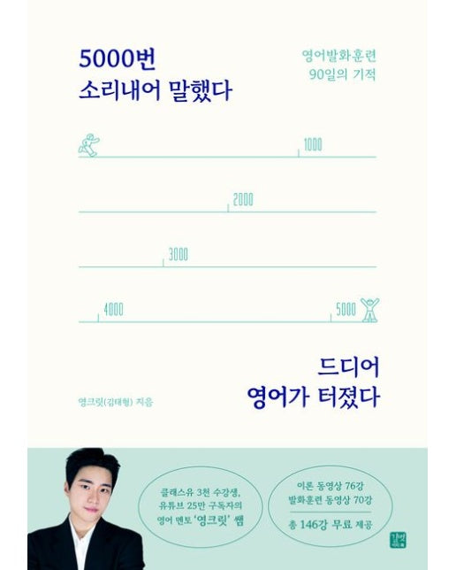 5000번 소리내어 말했다 드디어 영어가 터졌다 (영어발화 훈련 90일의 기적)