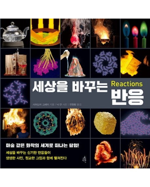 세상을 바꾸는 반응 (세상을 바꾸는 신기한 반응들이 생생한 사진, 정교한 그림과 함께 펼쳐진다 | 마술 같은 화학의 세계로 떠나는 탐험!)