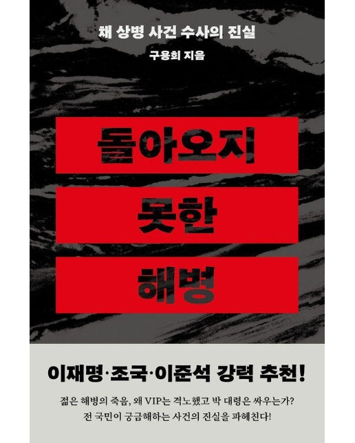 돌아오지 못한 해병 : 채 상병 사건 수사의 진실