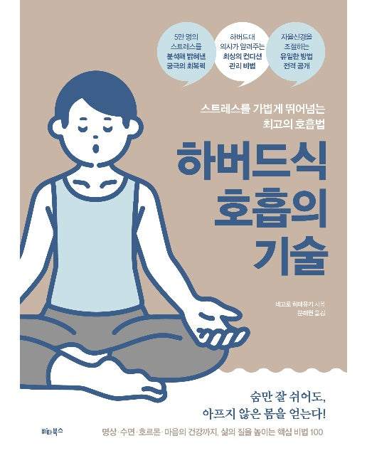 하버드식 호흡의 기술 : 스트레스를 가볍게 뛰어넘는 최고의 호흡법