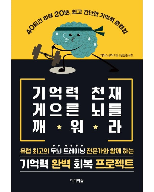 기억력 천재 게으른 뇌를 깨워라 : 40일간 하루 20분, 쉽고 간단한 기억력 훈련법