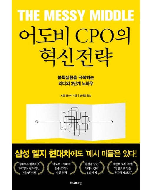 어도비 CPO의 혁신전략 (불확실함을 극복하는 리더의 3단계 노하우)