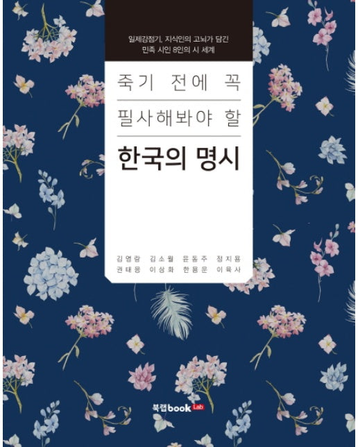 죽기 전에 꼭 필사해봐야 할 한국의 명시 일제강점기, 지식인의 고뇌가 담긴 민족 시인 8인의 시 세계