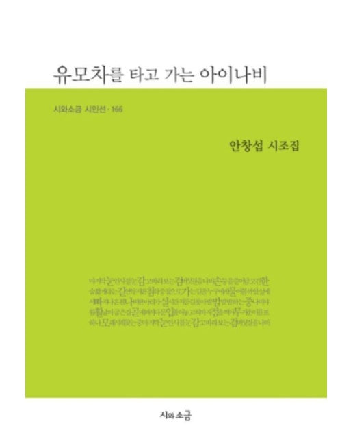 유모차를 타고 가는 아이나비 - 시와소금 시인선 166