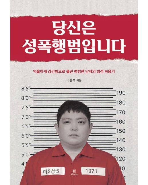 당신은 성폭행범입니다 : 억울하게 강간범으로 몰린 평범한 남자의 법정 싸움기 (양장)