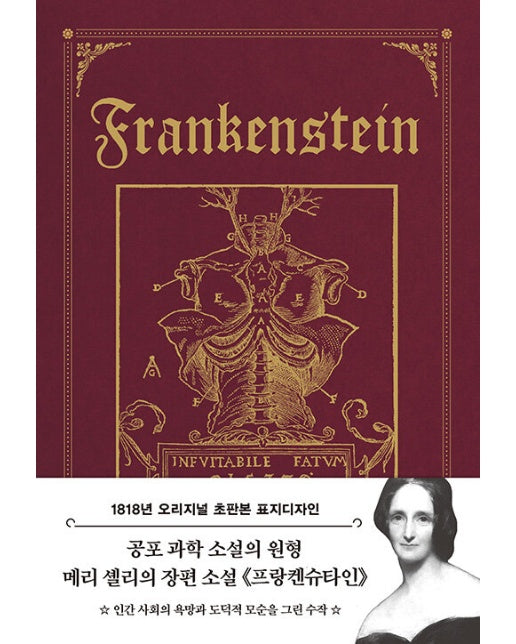 프랑켄슈타인 : 1818년 오리지널 초판본 표지디자인 - 더스토리 초판본 시리즈 (양장)