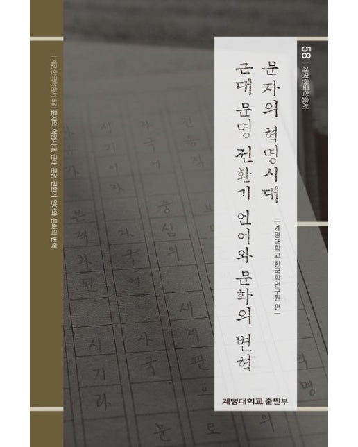 문자의 혁명시대, 근대 문명 전환기 언어와 문화의 변혁 (양장본 Hardcover)