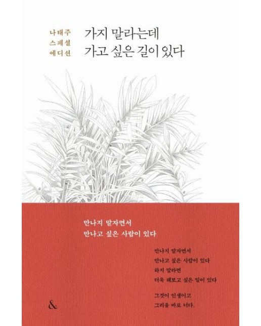 가지 말라는데 가고 싶은 길이 있다 : 나태주 스페셜 에디션