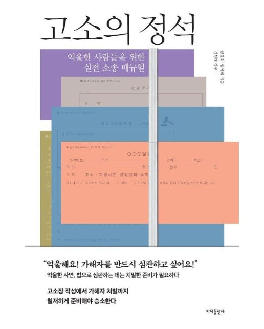 고소의 정석 : 억울한 사람들을 위한 실전 소송 매뉴얼