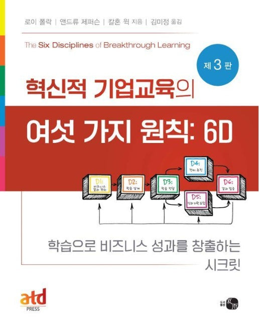혁신적 기업 교육의 여섯 가지 원칙 6D : 학습으로 비즈니스 성과를 창출하는 시크릿 (제3판)
