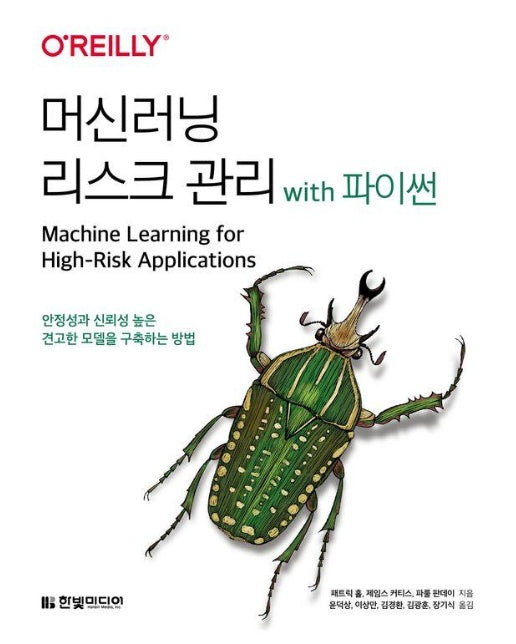 머신러닝 리스크 관리 with 파이썬 : 안정성과 신뢰성 높은 견고한 모델을 구축하는 방법