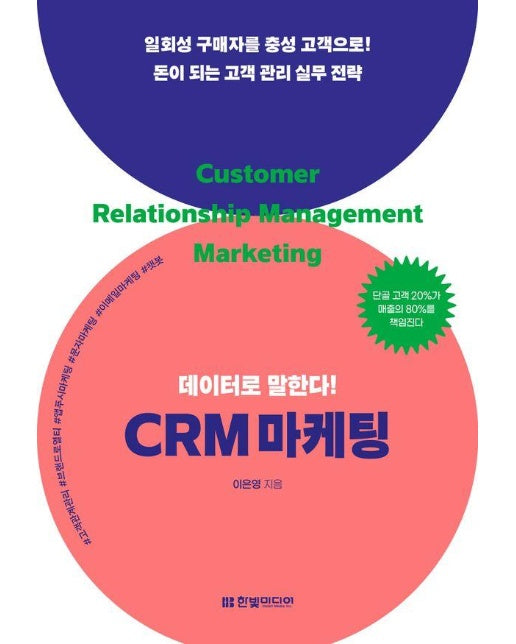 데이터로 말한다! CRM 마케팅 : 일회성 구매자를 충성 고객으로! 돈이 되는 고객 관리 실무 전략